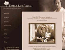 Tablet Screenshot of familylinevideo.com